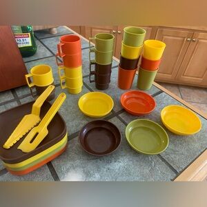 Vintage Tupperware Toys Kitchen Set